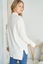 AmraFashion-Cream-Long-Raglan-Cuffed-Sleeve-Turtle-Neck-Ribbed-Knit-With-Front-Pocket-Aysmetric-Sweater