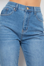 AmraFashion-Cuffed-button-Mom-Jeans