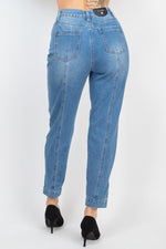 AmraFashion-Cuffed-button-Mom-Jeans