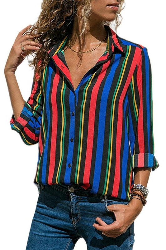 Fashion Striped Modern Shirt